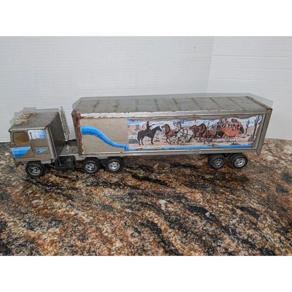 Vtg 1980s Ertl Smokey and the Bandit II Chase Set Semi Truck 19